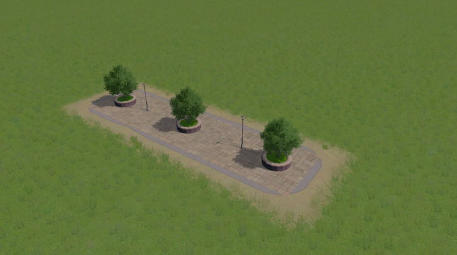park 1x4 Afia bench
