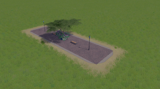 Park 1x4 Erie trees 2