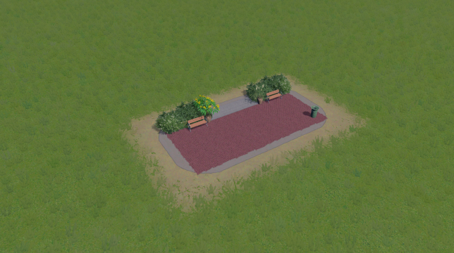 Park 2x1 Reed flat