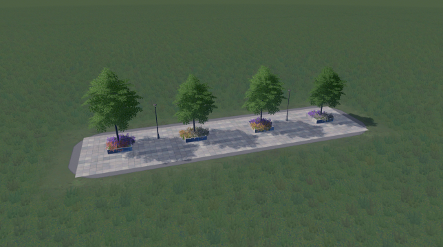 Park 4x1 Vizier tree