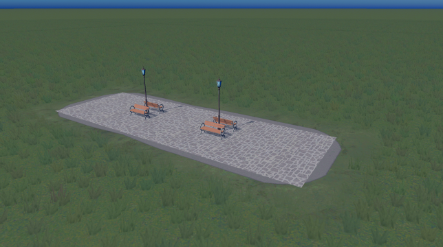 Park 1x3 Behet seater