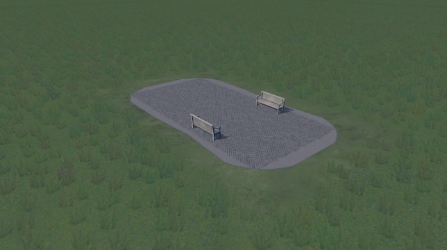 park 1x2 Canter seater
