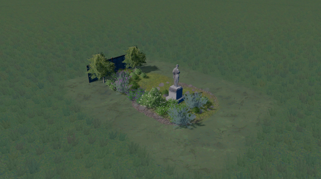 Park 1x2 Clement monument