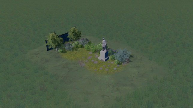 Park 1x2 Clement monument 2
