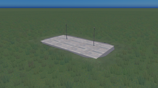 Park 1x2 Vizier flat