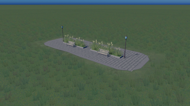 Park 1x3 Dedalus seater 2