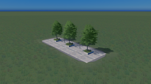 Park 1x3 Vizier tree