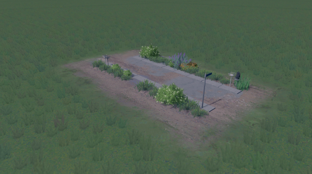 Park 1x2 Alley 9 tree