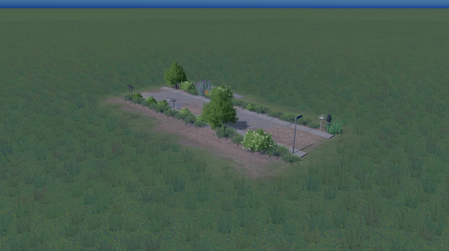 Park 1x3 Alley 9 tree