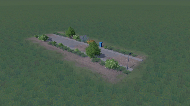 Park 1x4 Alley 9 tree