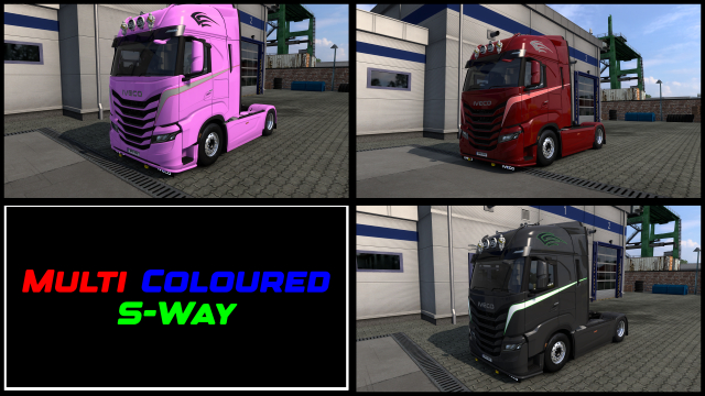 Multi Coloured S-Way