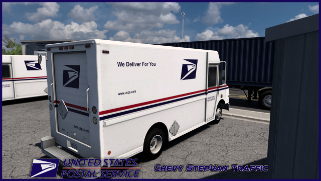 Usps Chevy StepVan Traffic