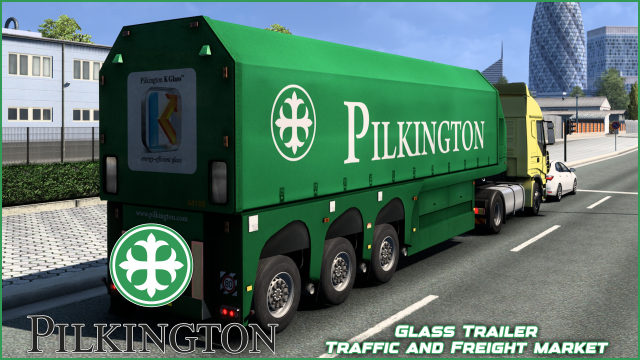 Pilkington Glass Trailer