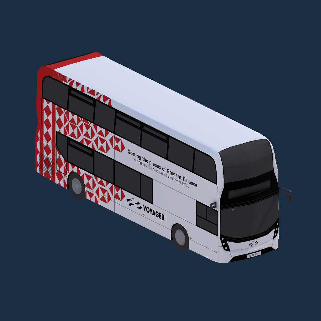 Voyager E400MMC (10.9M) HSBC Student Account Wrap