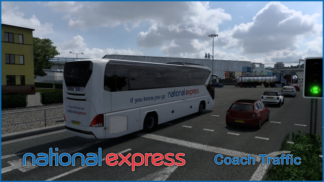 National Express coach traffic