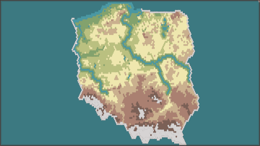 Poland Map - Navigable Rivers