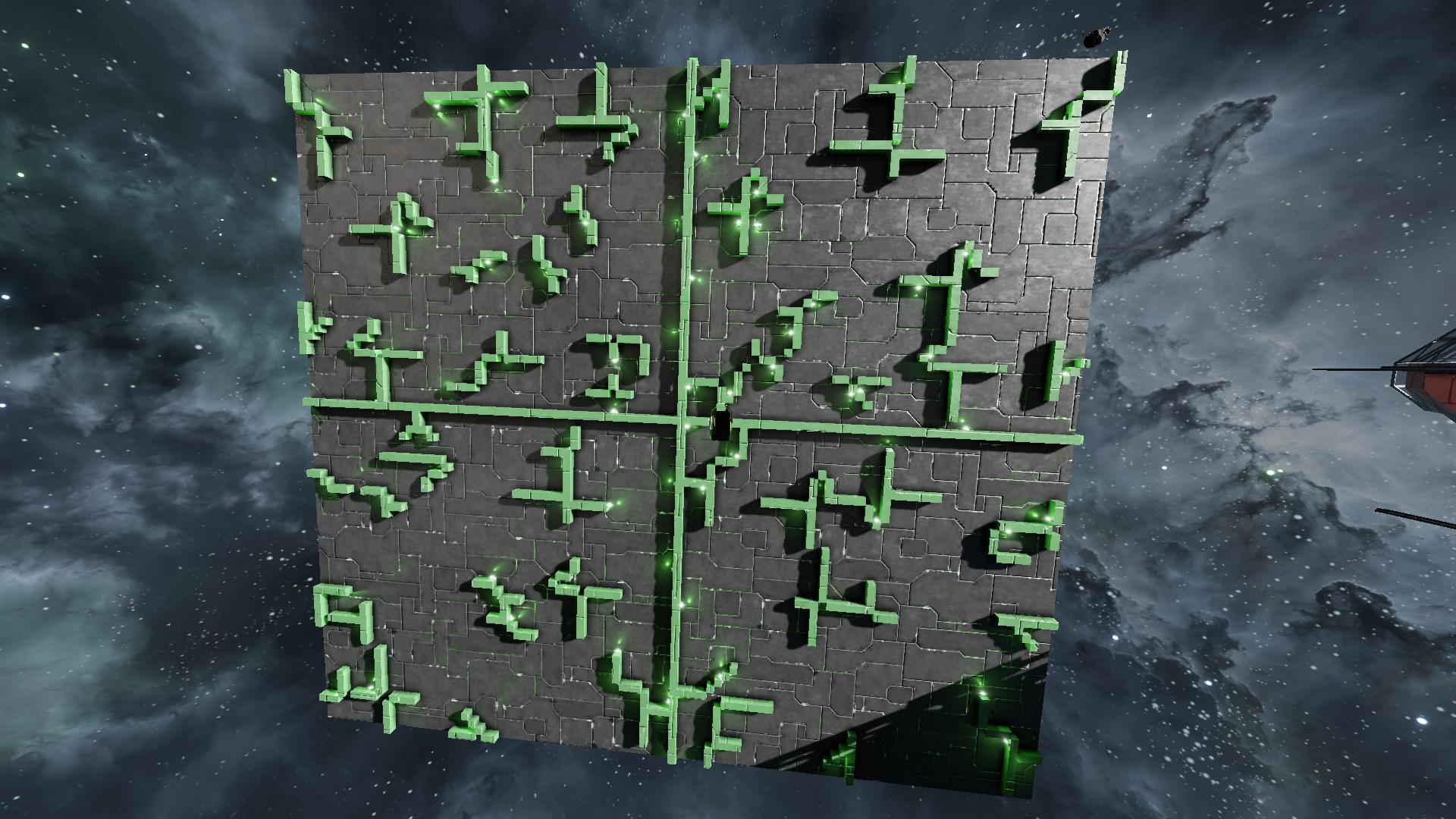 Borg Cube (incomplete, flyable)
