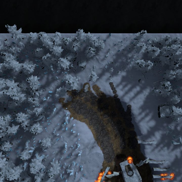 Airship Crash site fost lands