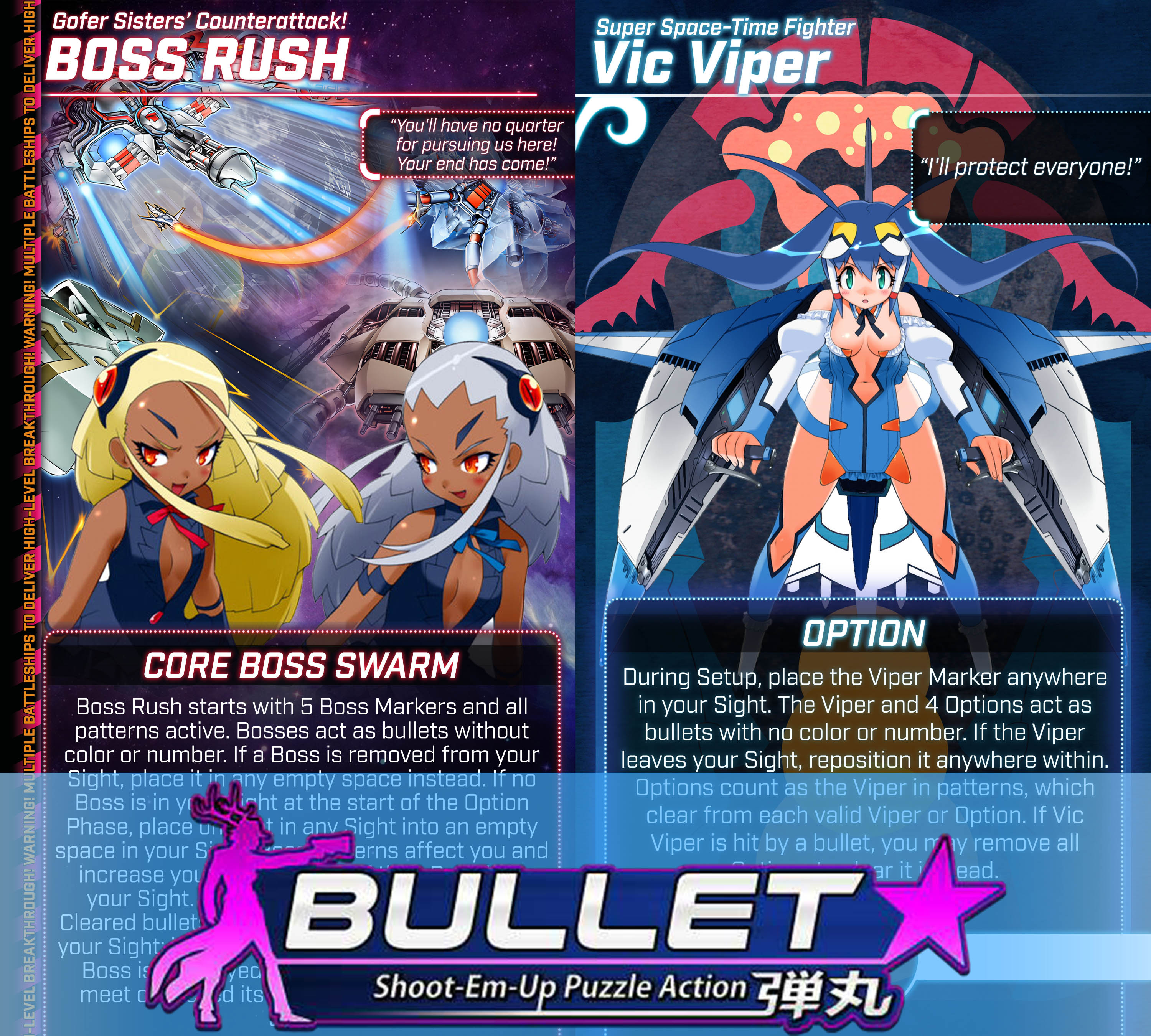 Bullet Custom Heroine - Vic Viper/Gofer Twins
