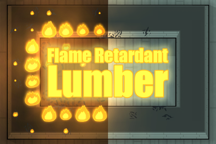 Flame Retardant Lumber