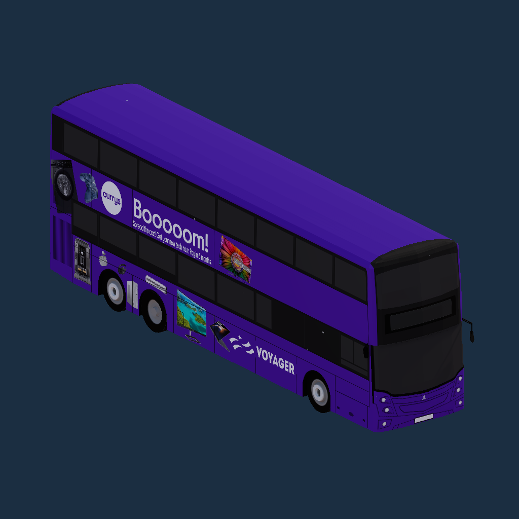 Voyager B8L Currys AD Wrap