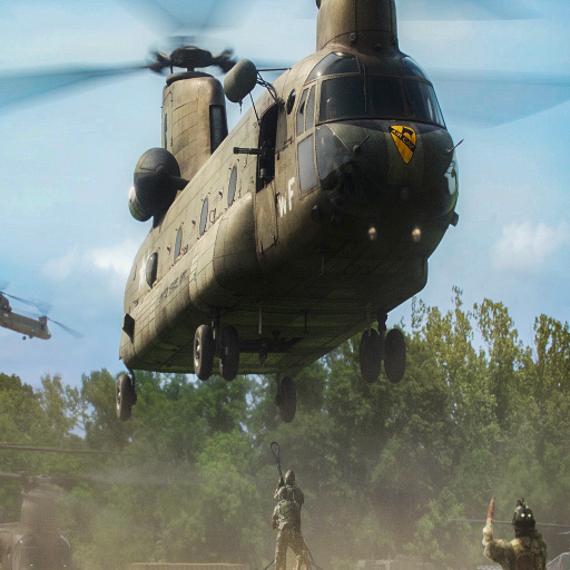 Realistic Chinook Helicopter Sound (Blue Shift)