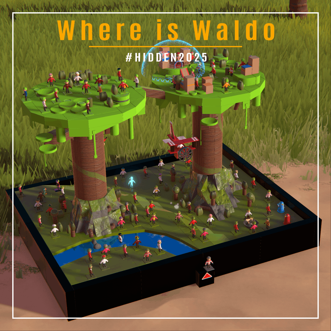 Where is Waldo #HIDDEN2025