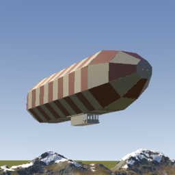 Softbody Medium Blimp - For Battle Rps - Normal Paint
