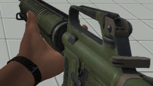 Woodland Camo M16 Skin