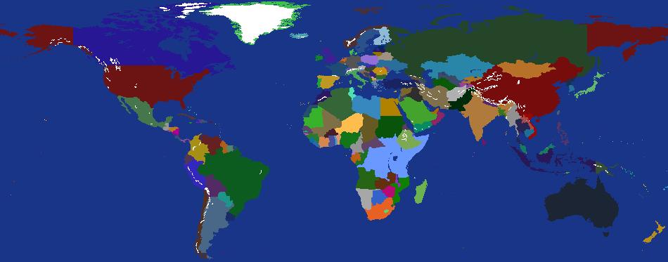 World Map (2050)
