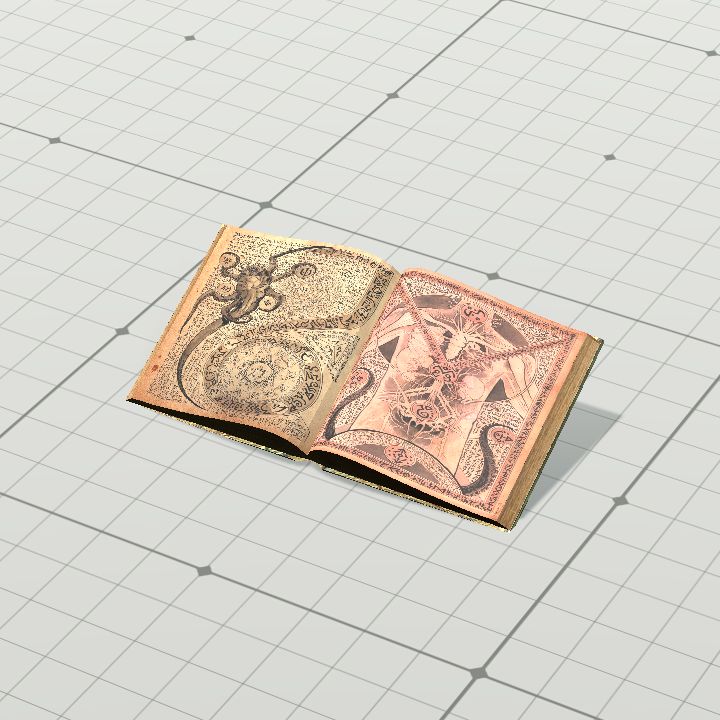 Book, Unwholesome (Angled)