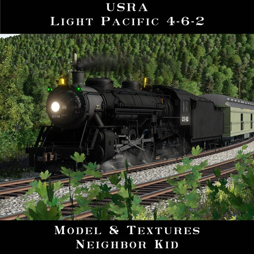 Steam Workshop::USRA Light Pacific 4-6-2
