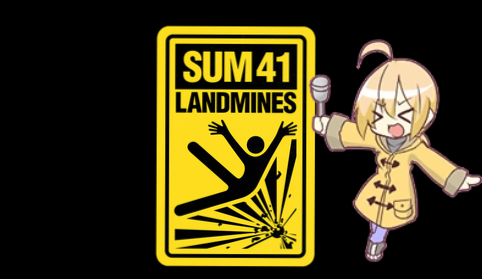 Landmines for Saki's theme