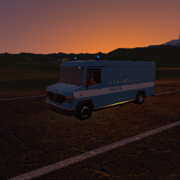Mercedes-Benz 814d Maxi Polizia