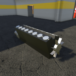 Simple Old V16 Engine