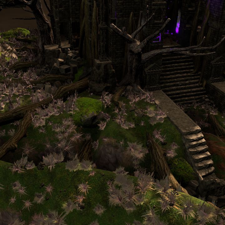 TAINTED TOWER - SEAT OF A DEMONIC CULT - LVL1 / lower part