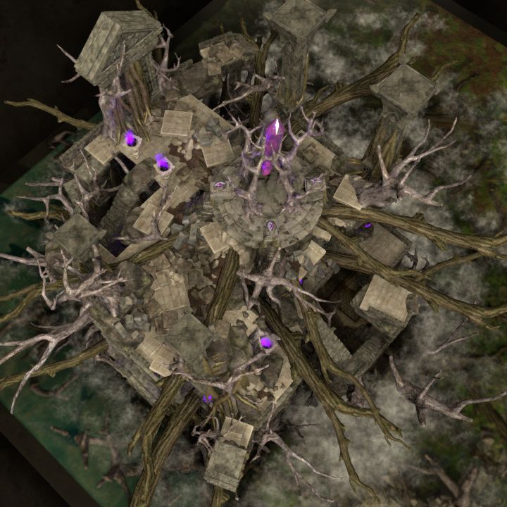 TAINTED TOWER - SEAT OF A DEMONIC CULT - LVL5 / upper part