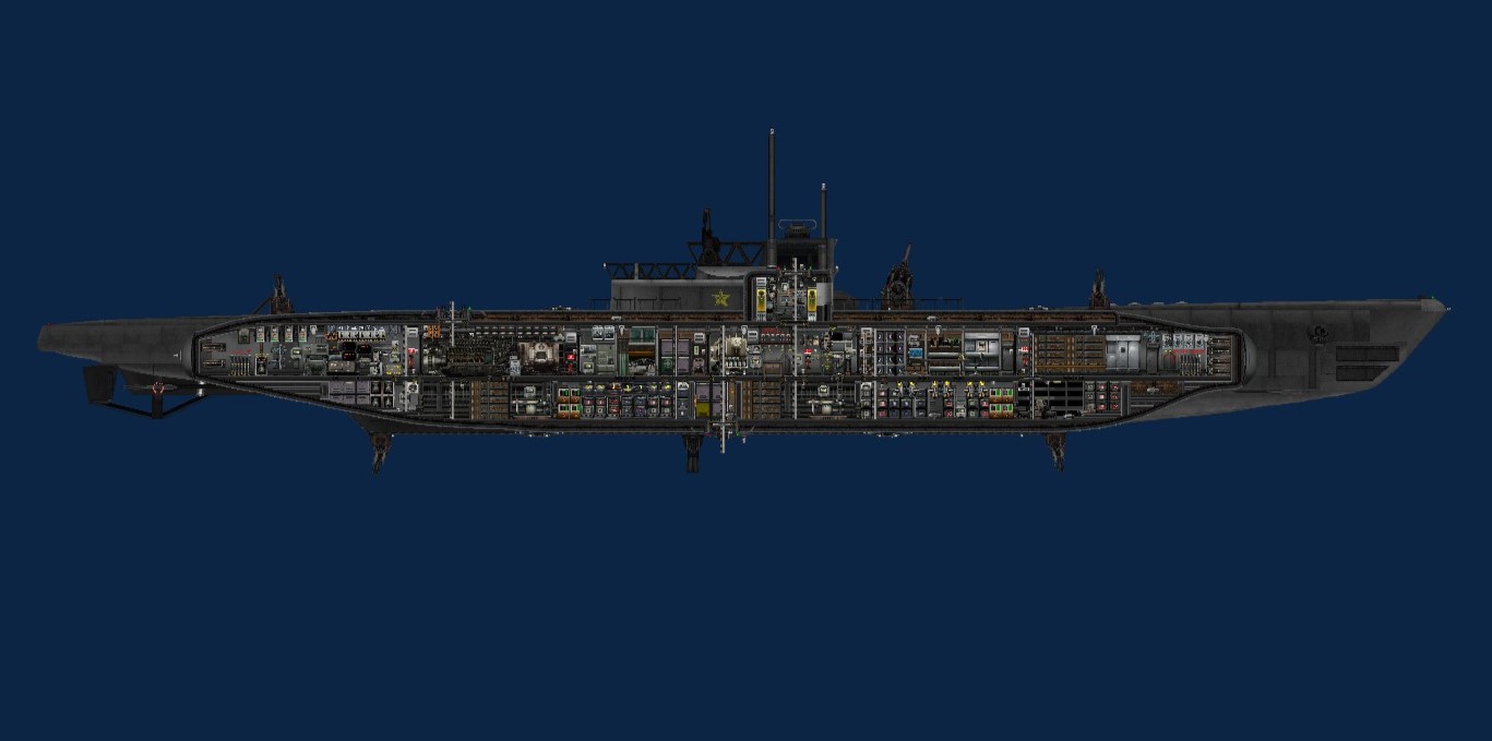 U-574 Type VIIC45 – Barotrauma Mod