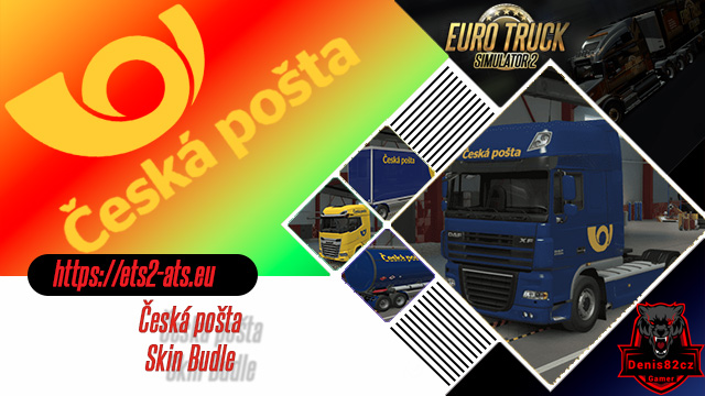 Česká pošta Skin Budle ETS2