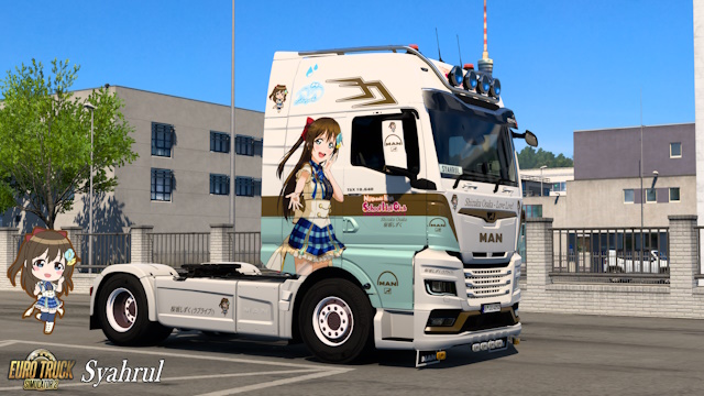 MAN TG3 TGX Shizuku Osaka - Love Live! Skin