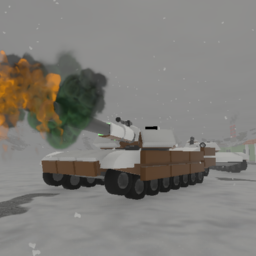 DW's M-556A2 "Kyle" Main Battle Tank (Snow)