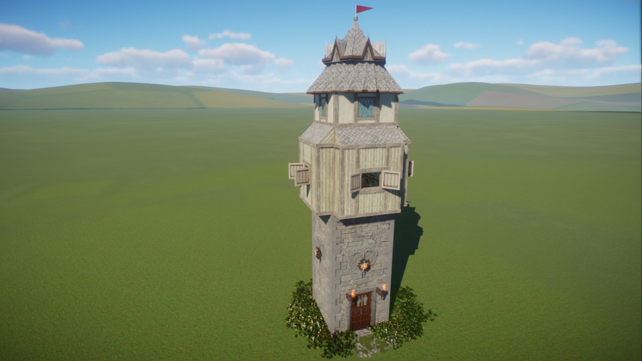 Medieval Toilet Tower