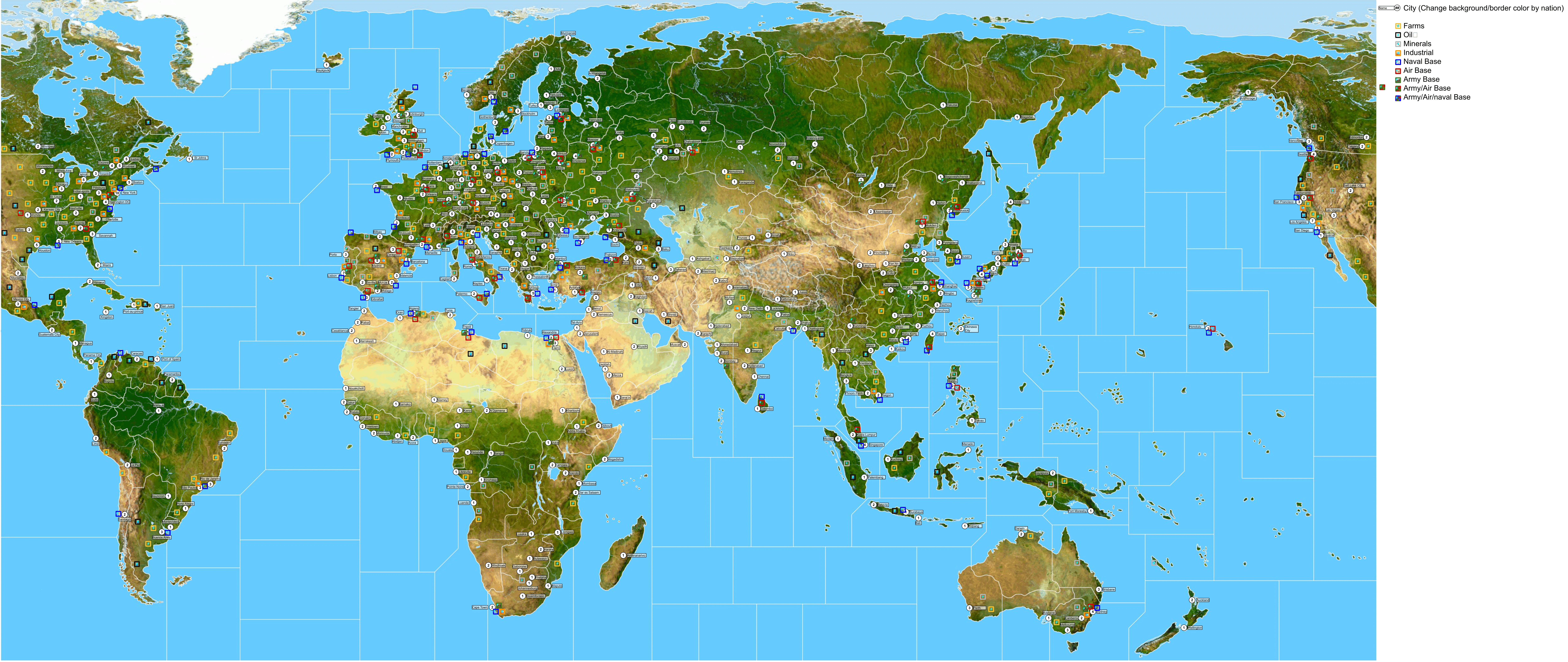 Diplomacy 4 Player Map