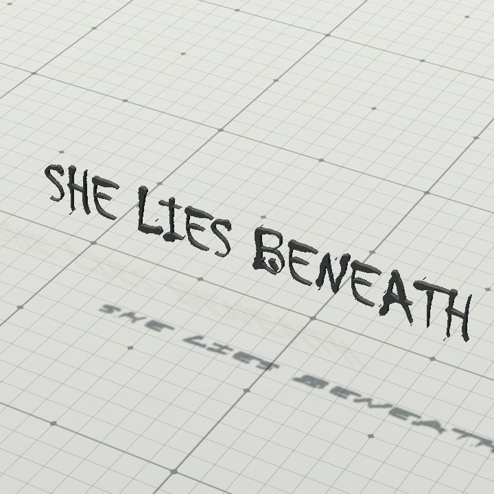 Warning - she lies beneath