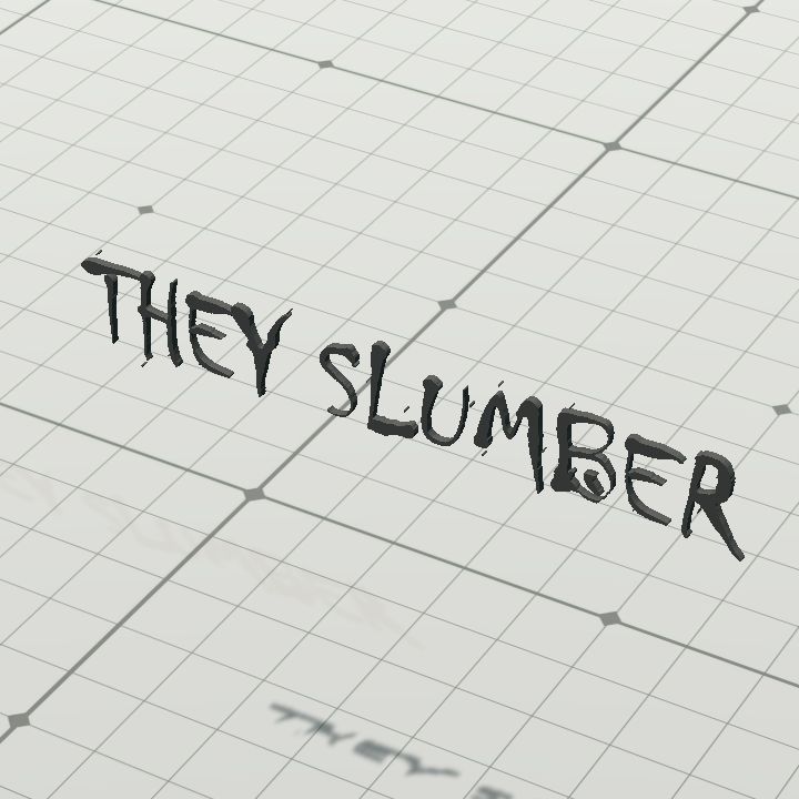 Warning - they slumber