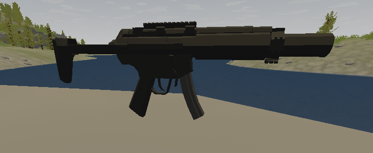 Bad Omen MP5A5 Mythical SMG – Unturned Mod