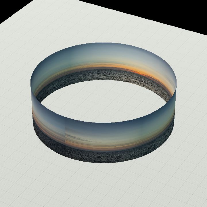 Sky panorama - water 2