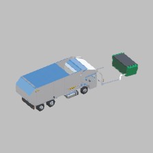 FRONT LOAD GARBAGE TRUCK