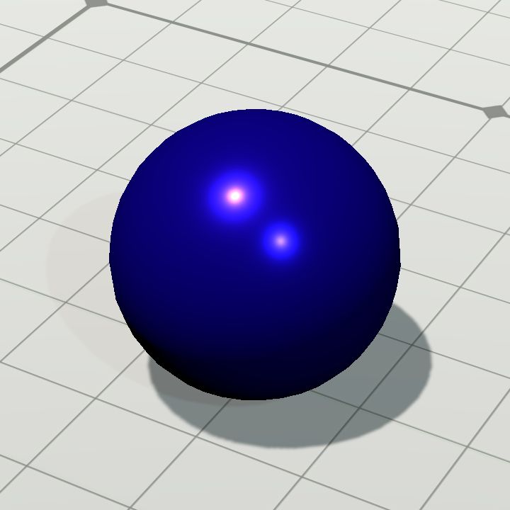 Baubles - d blue