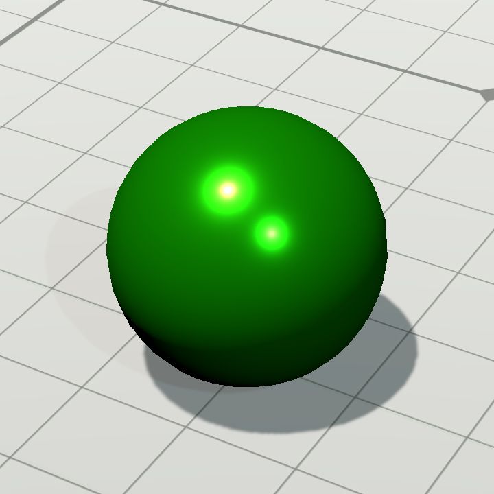 Baubles - green